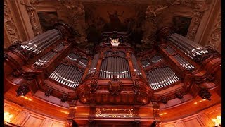 XAVER VARNUS PLAYS BACHS TOCCATA amp FUGUE IN THE BERLINER DOM [upl. by Inacana]