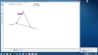 Geometers Sketchpad Tutorial3 2016 [upl. by Ydnem409]