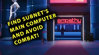 How To Find Subnets Main Computer And Avoid Combat  Gig A Lack of Empathy  Cyberpunk 2077 [upl. by Waylen]