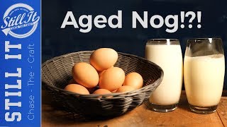 How To Make Aged Eggnog  Holiday Cocktail [upl. by Lolita936]