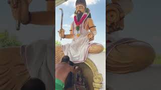 Sri Muneshwara Temple Abhishekam ￼￼festival shortsvideo [upl. by Trebmal]