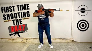 SHOOTING AN AK47 FOR THE FIRST TIME  INDIAN GUN LOVERS DREAM [upl. by Anec]