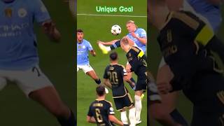 Earling Holland Unique goal 🥅⚽✅ football holland mancity [upl. by Athelstan159]