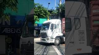 Howo container truck youtubeshorts trending viralvideo [upl. by Einnaf]