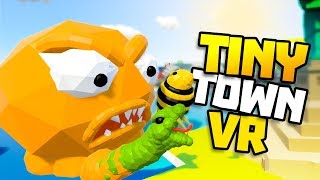 GIANT MUTANT OCTOGEDDON IN TINY TOWN  Tiny Town VR Gameplay Part 39  VR HTC Vive Gameplay [upl. by Eniamahs501]