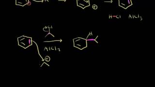 FriedelCrafts alkylation  Aromatic Compounds  Organic chemistry  Khan Academy [upl. by Smart271]