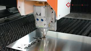 C15 15001000mm compact fiber laser sheet cutting machine with precitec laser head BeckHoff system [upl. by Tempa]