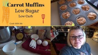 Low Sugar Low Carb Carrot Muffins  HaulandCO [upl. by Alodi492]