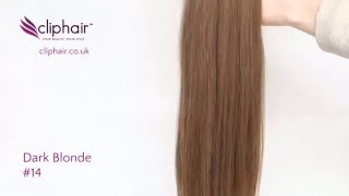 Dark Blonde Hair Extensions  By ClipHair Extensions [upl. by Mcwilliams366]