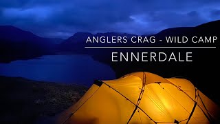 Anglers Crag Wild Camp Ennerdale Water  Lake District [upl. by Bixby]