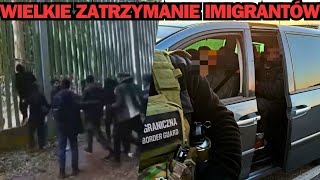 WIELKIE ZATRZYMANIE IMIGRANTÓW SZOKUJĄCE [upl. by Kattie]