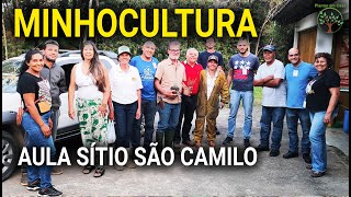 Minhocultura sexta Parte Curso realizado no Sítio São Camilo em Juquitiba [upl. by Fuhrman]