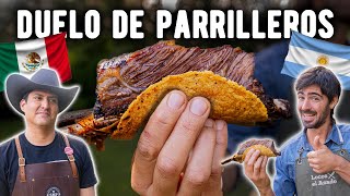 Duelo de Asado Argentina 🇦🇷 vs México 🇲🇽  Locos X el Asado [upl. by Oflodur]