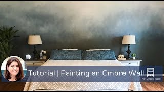 Painting an Ombré Wall  Speedy Tutorial 27 [upl. by Gasparo]