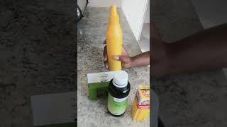 Bergamotessens bay rum and Placenta diy hair growth remedy [upl. by Orodisi]