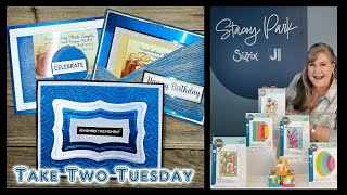 Take 2 Tuesday Class 42 featuring Sizzix 3D Embossing Folders with Limited Sizzix Teal Opulent Paper [upl. by Burchett]