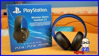 OFFICIAL Sony PlayStation Gold 71 Wireless Headset PS4  Unboxing SetUp amp Review  MyKeyReviews [upl. by Sprage]