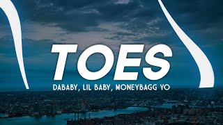 DaBaby  Toes Clean  Lyrics ft Lil Baby amp Moneybagg Yo [upl. by Rivy]