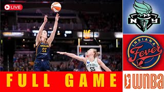 New York Liberty vs Indiana Fever Full Game Results WNBA Season 2024 Caitlin Clark wnbahighlights [upl. by Enriqueta]