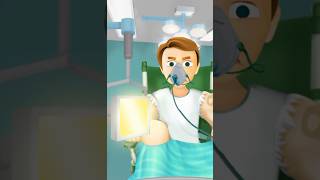 Hospital ASMR Doctor Role Play Animation Knee Surgery Medical Equipment Trigger Sounds asmrdoctor [upl. by Kobylak]