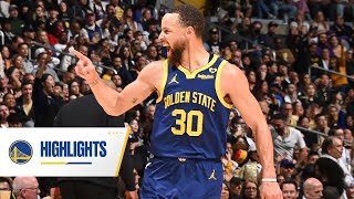 Stephen Curry Gets Buckets in Return vs Lakers  March 16 2024 [upl. by Carlock]