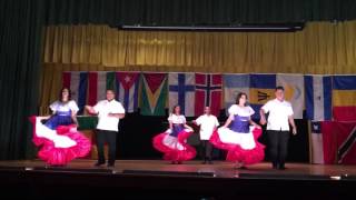 Ferris High School Multicultural Festival 2017 Merengue [upl. by Hazmah851]