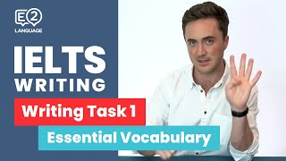 E2 IELTS Academic  Writing Task 1 with Jay  Essential Vocabulary [upl. by Nodearb]