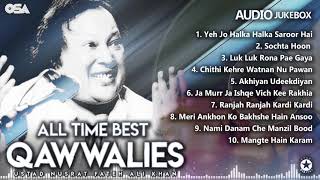 All Time Best Qawwalies  Audio Jukebox  Nusrat Fateh Ali Khan  Complete Qawwalies  OSA Worldwide [upl. by Genovera]