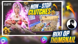 Make This Viral Thumbnail Like TheBixiOP In PicsArt 🔥 [upl. by Iralam76]