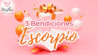 ESCORPIO🎁GRAN REGALO💒💘AMOR Y BODA💝3 Bendiciones escorpio Predicciones 2024 🎁 Tarot Guia Angelical [upl. by Ahselyt482]