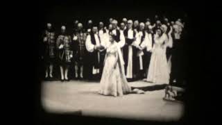 Standard 8mm Film Coronation Of Queen Elizabeth II 1953 bampw silent silent 200ft reel a short scene [upl. by Terb]