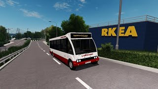 Route R67  Canterbury V41 Release  Optare Solo M850  Roblox Bus Simulator [upl. by Darbie]