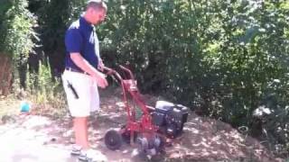 HowTo Operate a Front Tine Tiller Northside Tool Rental [upl. by Kannav589]