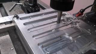 Slingin chips 4 milling aluminium vibration plates [upl. by Fang117]