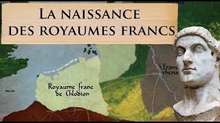 La naissance des royaumes francs et la fin de lEmpire romain doccident [upl. by Jerrilee]