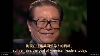 江泽民背诵葛底斯堡演說 Jiang Zemin recited the Gettysburg Address [upl. by Roumell]