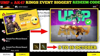 FREE FIRE REDEEM CODE TODAY 10 OCTOBER REDEEM CODE FREE FIRE  FF REDEEM CODE TODAY 10 OCTOBER [upl. by Nyre]