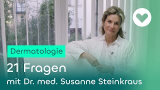 Dermatologin Dr med Susanne Steinkraus über Hauterkrankungen [upl. by Gnov399]