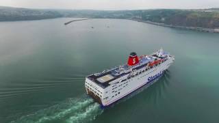 Fishguard Harbour amp Stena Europe [upl. by Rocker515]