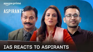 IAS Officers React To Aspirants Season 2  Prime Video India [upl. by Anyar]