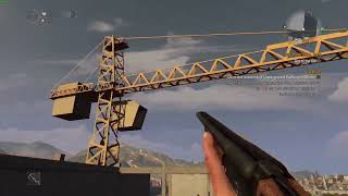 DYING LIGHT  GET ON SECOND TOWER using grappling hook infinite grapple mod [upl. by Birgit]