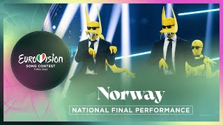 Subwoolfer  Give That Wolf A Banana  Norway 🇳🇴  National Final Performance  Eurovision 2022 [upl. by Netram756]