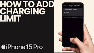 How to Add Charging Limit on the iPhone [upl. by Hyacinthe]