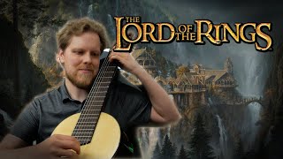 Lord of the Rings Evenstar  8String Guitar Cover [upl. by Eimrej]