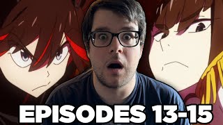 RYUKO VS SATSUKI ROUND 2  Kill la Kill  REACTION [upl. by Nyladgam]