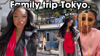 Vlog Family trip Tokyo JAPAN Where to eat in Tokyo [upl. by Noel]