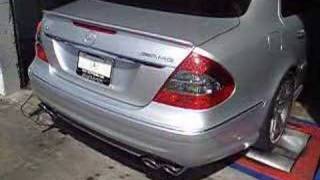 2007 Mercedes Benz E63 AMG Dyno Run [upl. by Akimahs]