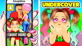 Spying on ODERS as a CUTE BABY in Roblox SNAPCHAT [upl. by Enneiviv80]