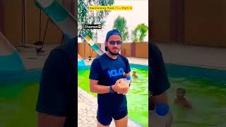 Chota bhai in swimming pool 🔥😂indian family shorts indian relatable swimming [upl. by Shiroma]