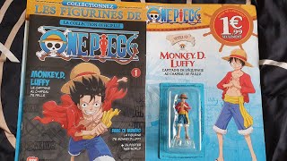 N°1 One Piece figurines Hachette Collections UNBOXING [upl. by Eitak]